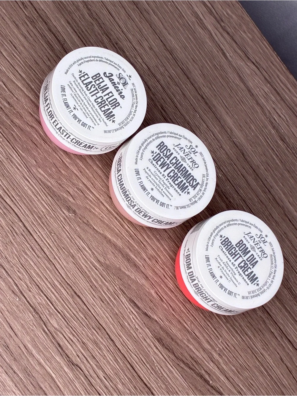 NWT SOL de Janeiro Body Cream Trio